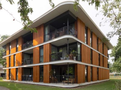 Thermo Ayous obeche noir Cladding